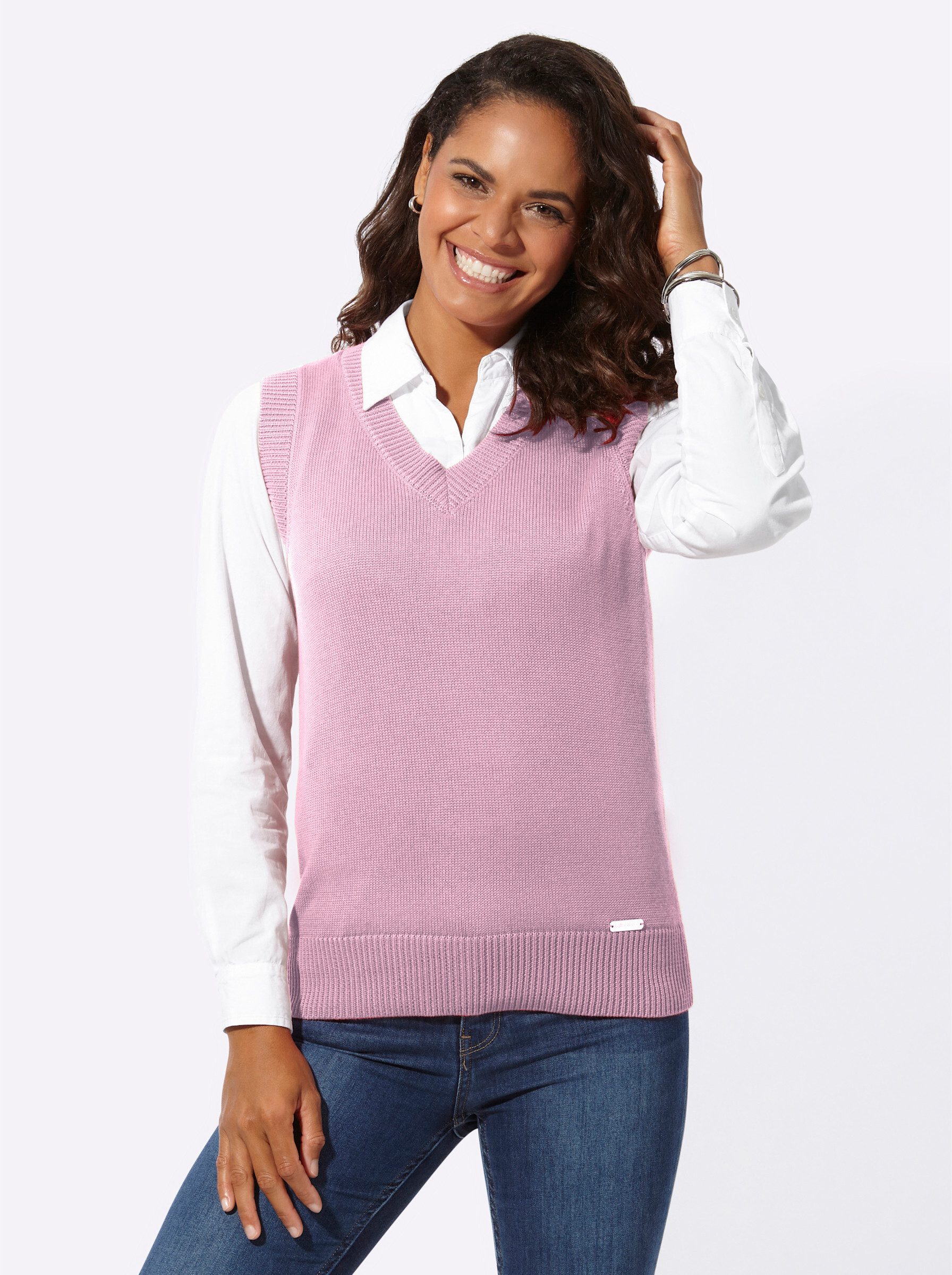 Strickpullover Pullunder