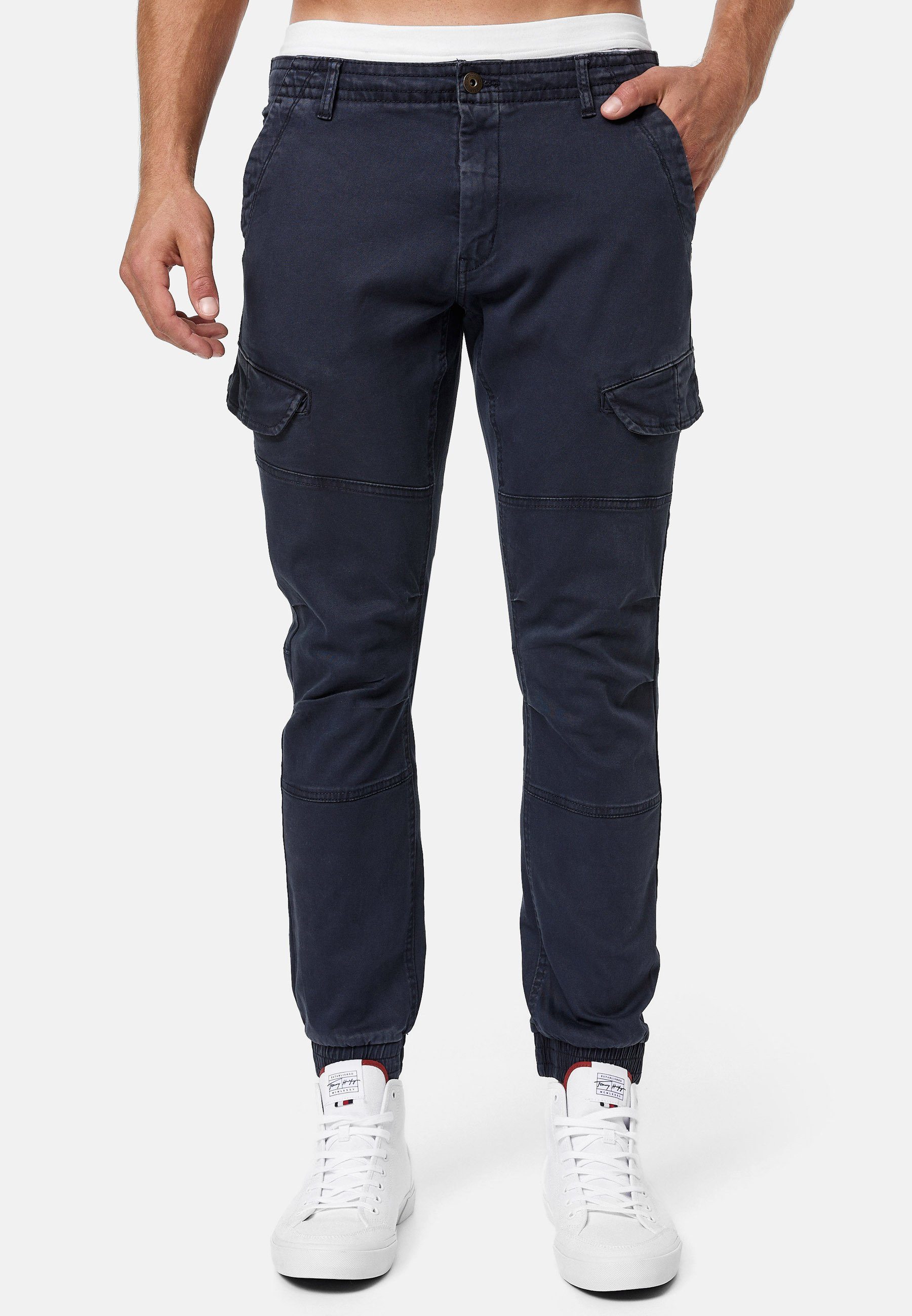 Cargohose Navy Indicode Hills