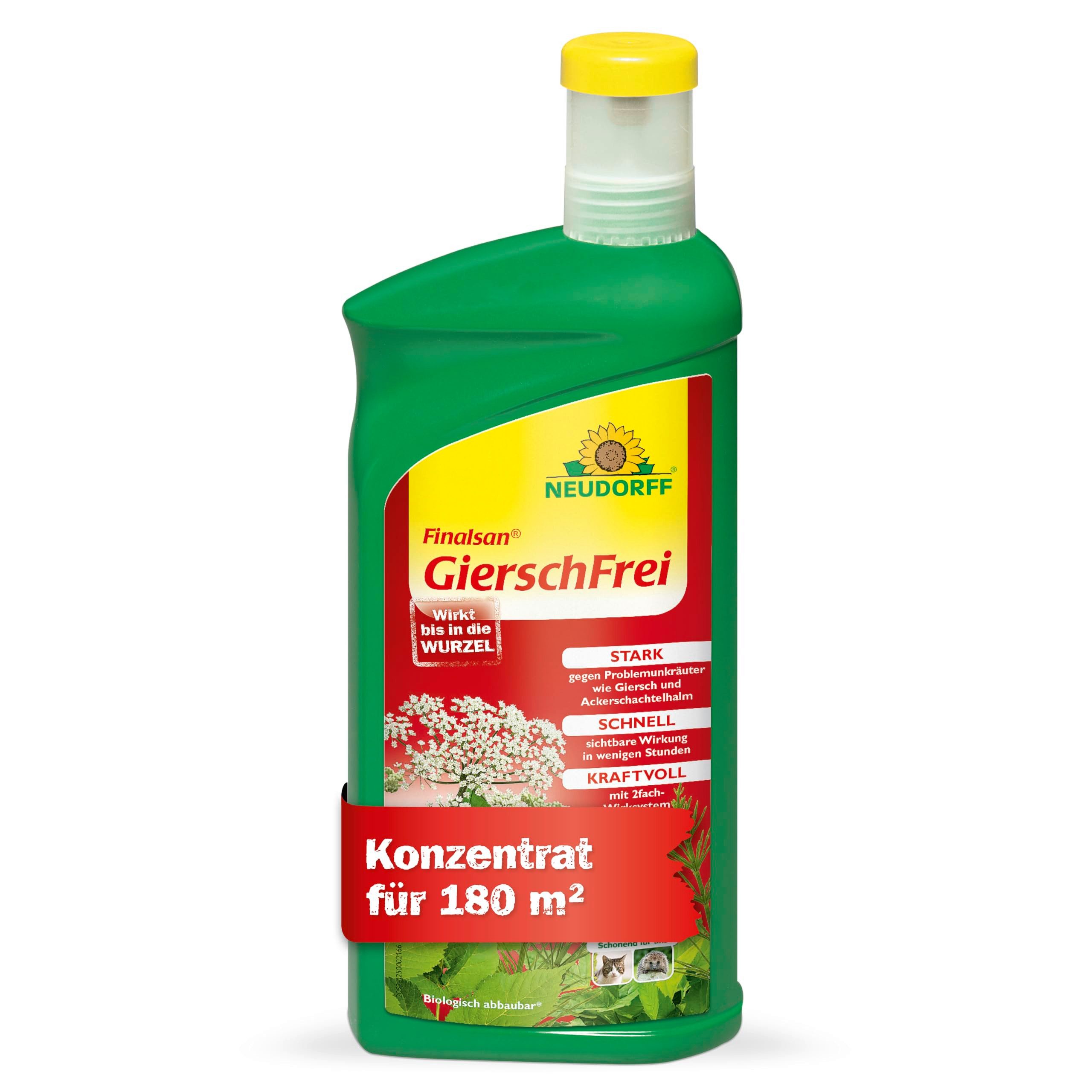Unkrautbekämpfungsmittel Finalsan GierschFrei 1 Liter für 180 m²