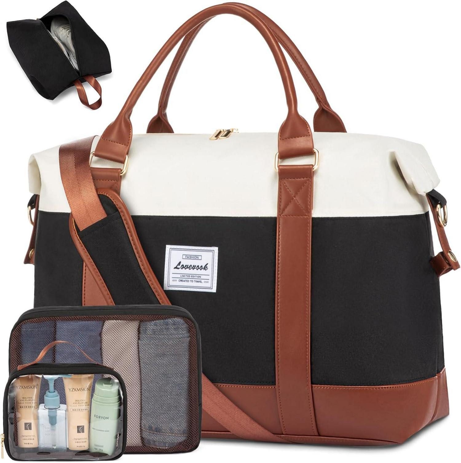 LuxusKollektion Reisetasche Reisetasche Damen Sporttasche mit günstig online kaufen