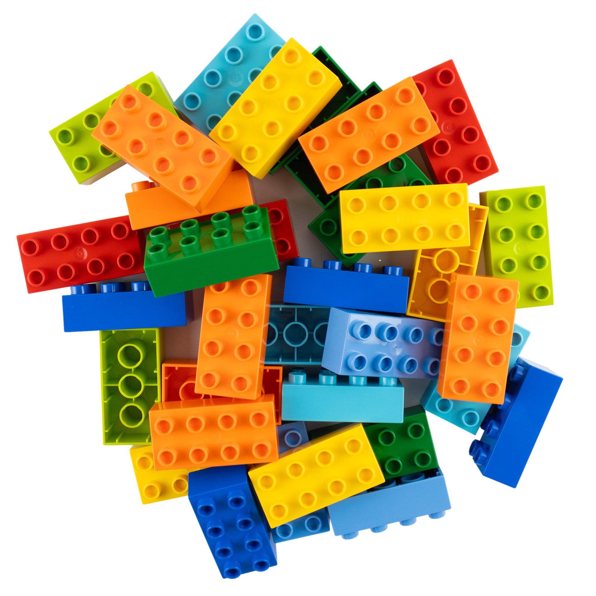 LEGO® LEGO® DUPLO® 2x4 Steine Bausteine Bunt Gemischt - 3011 NEU! Menge 50x günstig online kaufen