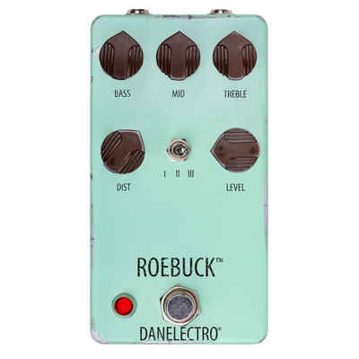 Danelectro Musikinstrumentenpedal, Roebuck Distortion - Verzerrer für Gitarren