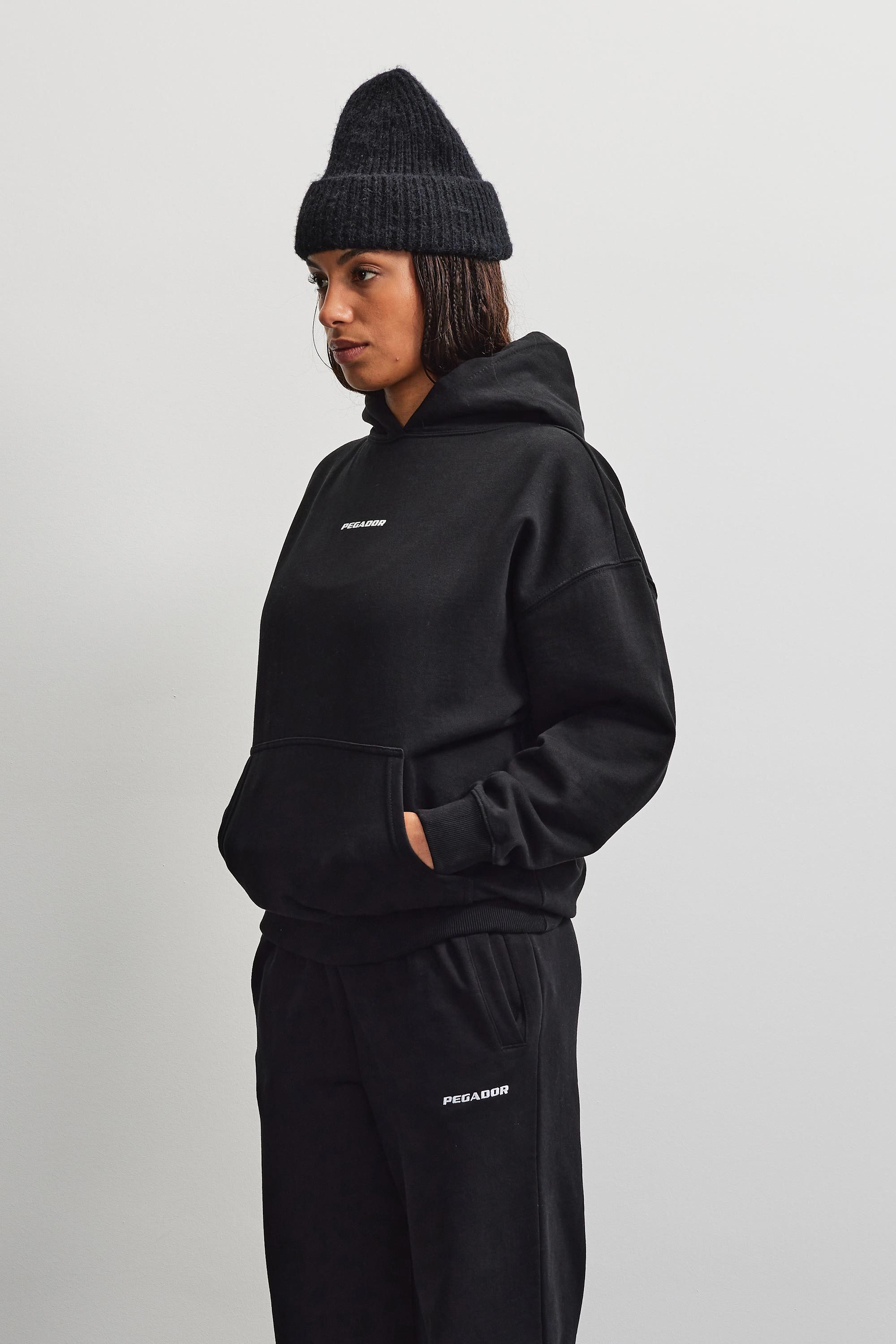 PEGADOR Kapuzensweatshirt ATNA LOGO OVERSIZED HOODIE Baumwollmischung, oversize – Bild 2 von 5