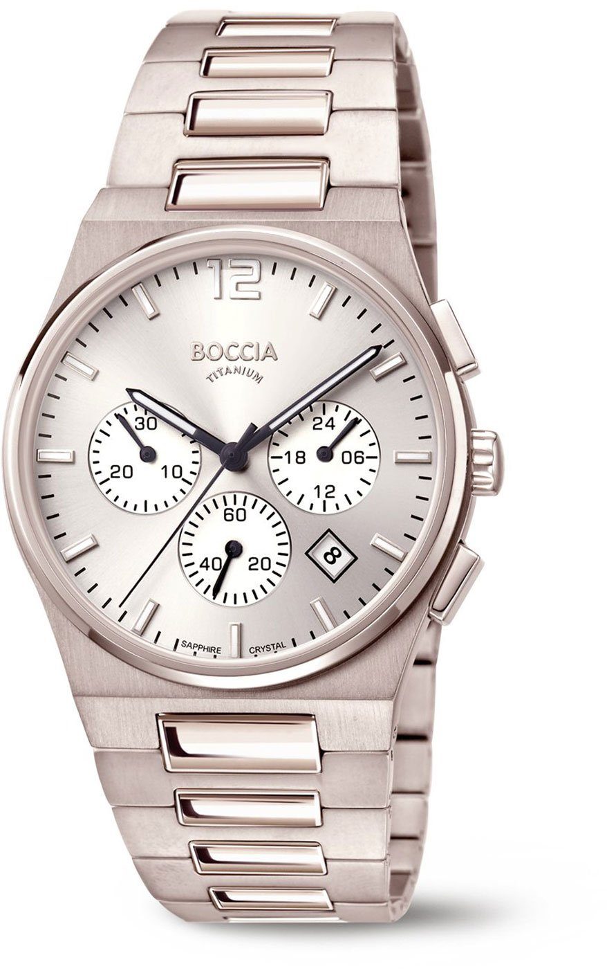 Boccia Quarzuhr Herrenuhr - Boccia Modell: 3741-01
