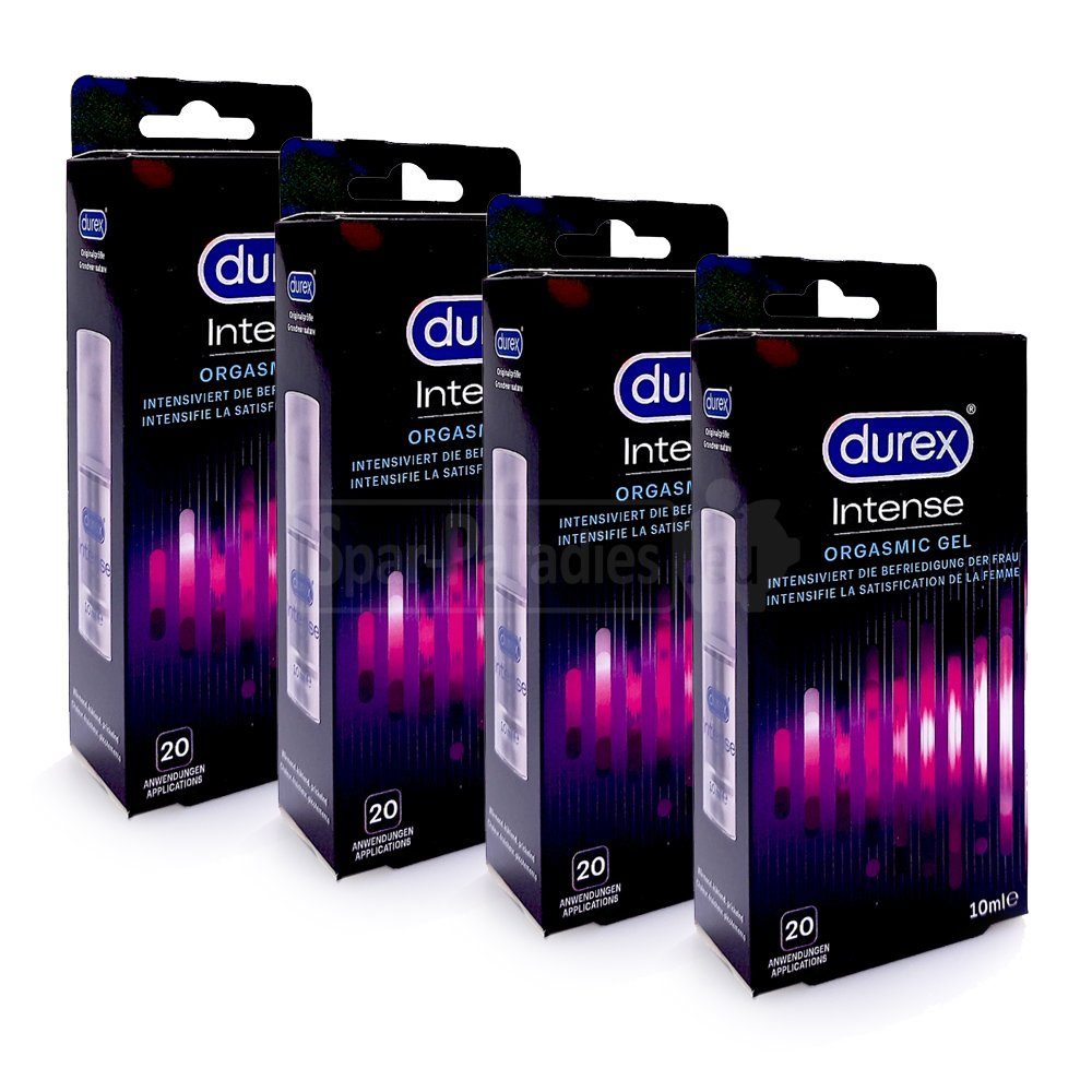 Gleitgel 10 durex Orgasmic x Durex 4 Intense ml Gel,