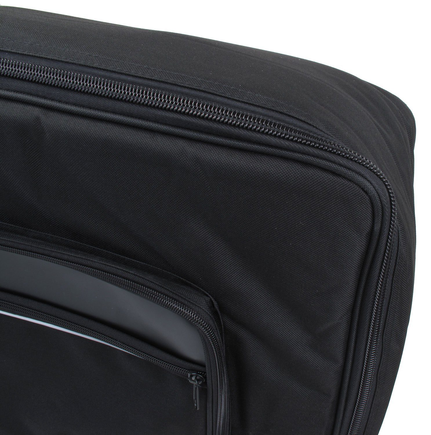 Classic Cantabile Piano-Transporttasche KT-D Keyboardtasche - Innenmaße 140 x 38 x 15 cm, Schaumstoffpolsterung, reiß- und wasserfest mit Rucksackgurte