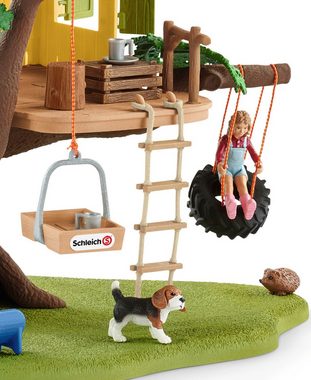 Schleich® Spielwelt FARM WORLD, Abenteuer Baumhaus (42408), Made in Europe