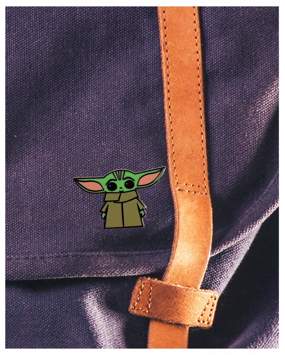 Baby Dekofigur Child Grogu Yoda Horror-Shop Ansteckpin - the