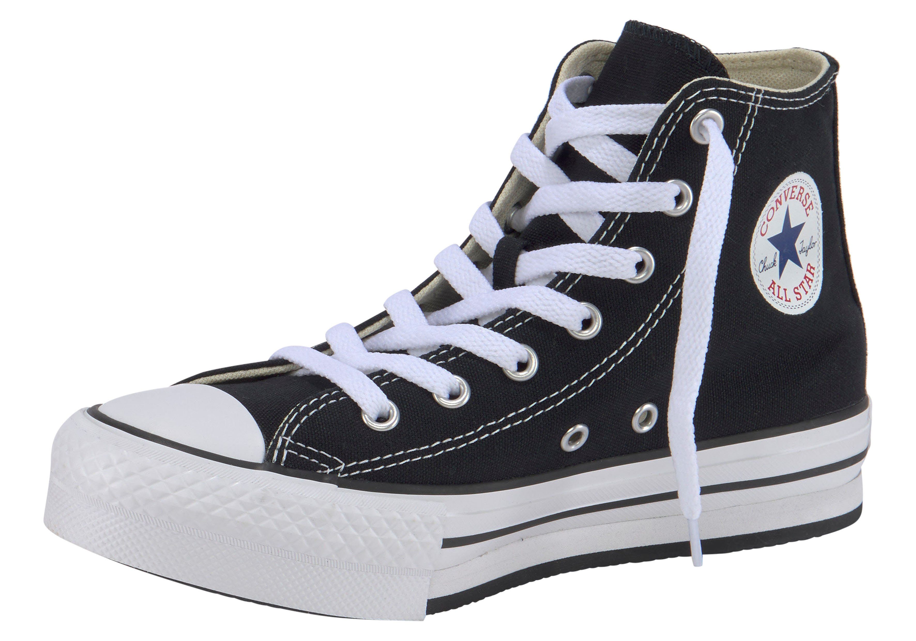 Converse CHUCK TAYLOR ALL schwarz STAR EVA CANV LIFT Sneaker