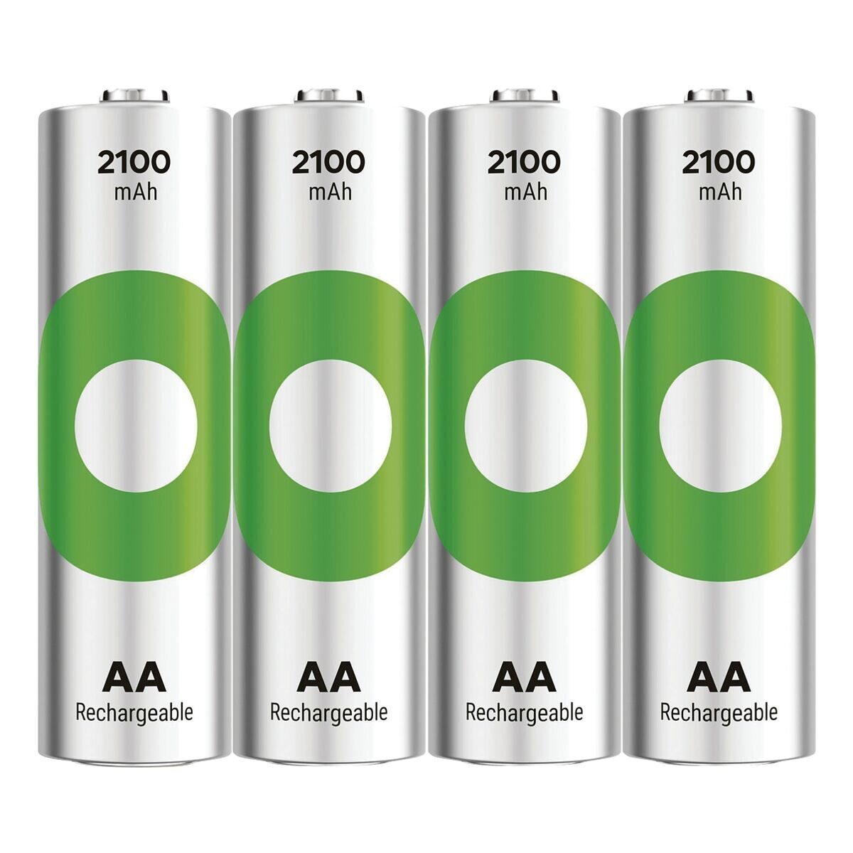 GP Batteries ReCyko Akku 2100 mAh (4 St), Mignon / AA, 2100 mAh, 1,2 V