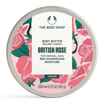The Body Shop Körperpflegemittel Tìlové máslo pro normální pokoku British Rose (Body Butter) 200ml