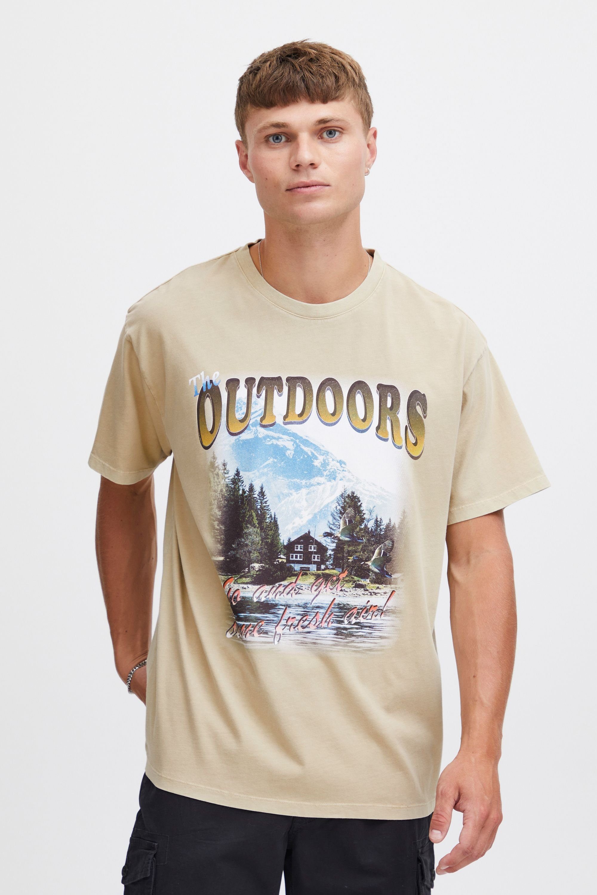 !Solid T-Shirt SDHamood OATMEAL (130401)