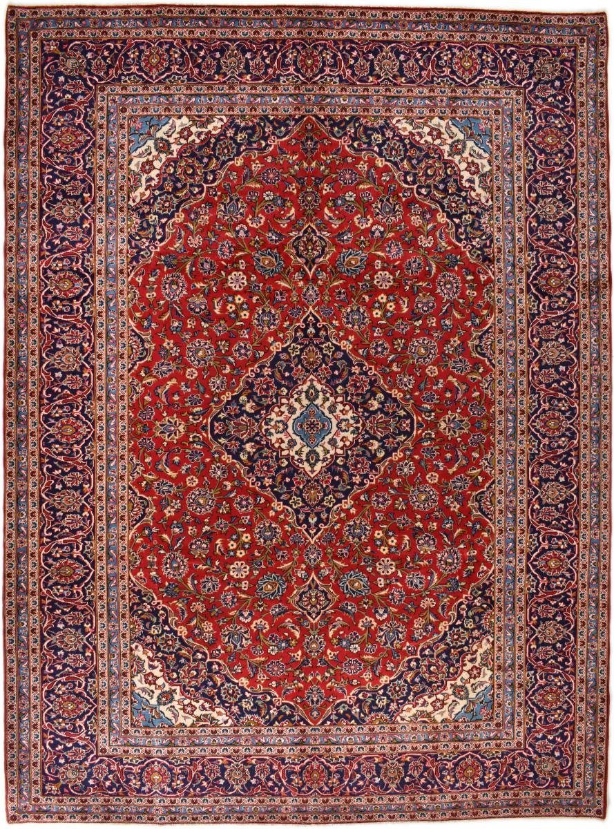 Orientteppich Keshan 289x395 Handgeknüpfter Orientteppich / Perserteppich, Nain Trading, rechteckig, Höhe: 12 mm