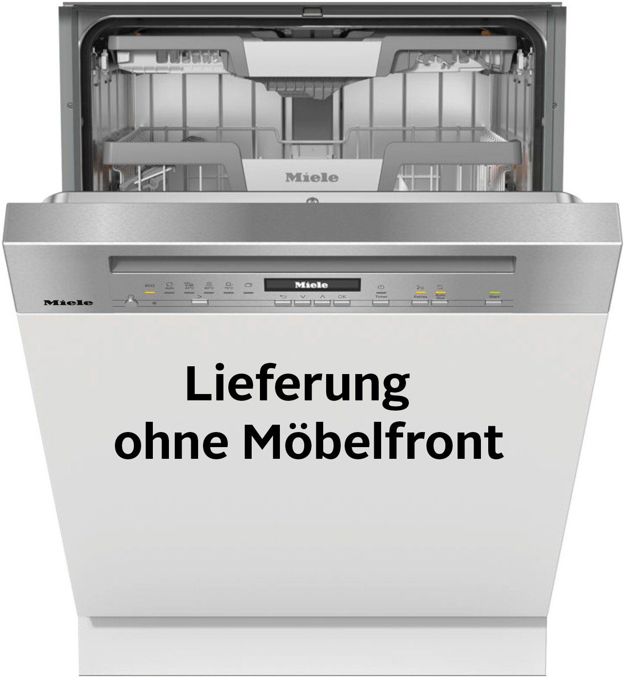 Miele teilintegrierbarer Geschirrspüler XXL G7137 SCi XXL AD 125 Edition, 14 Maßgedecke