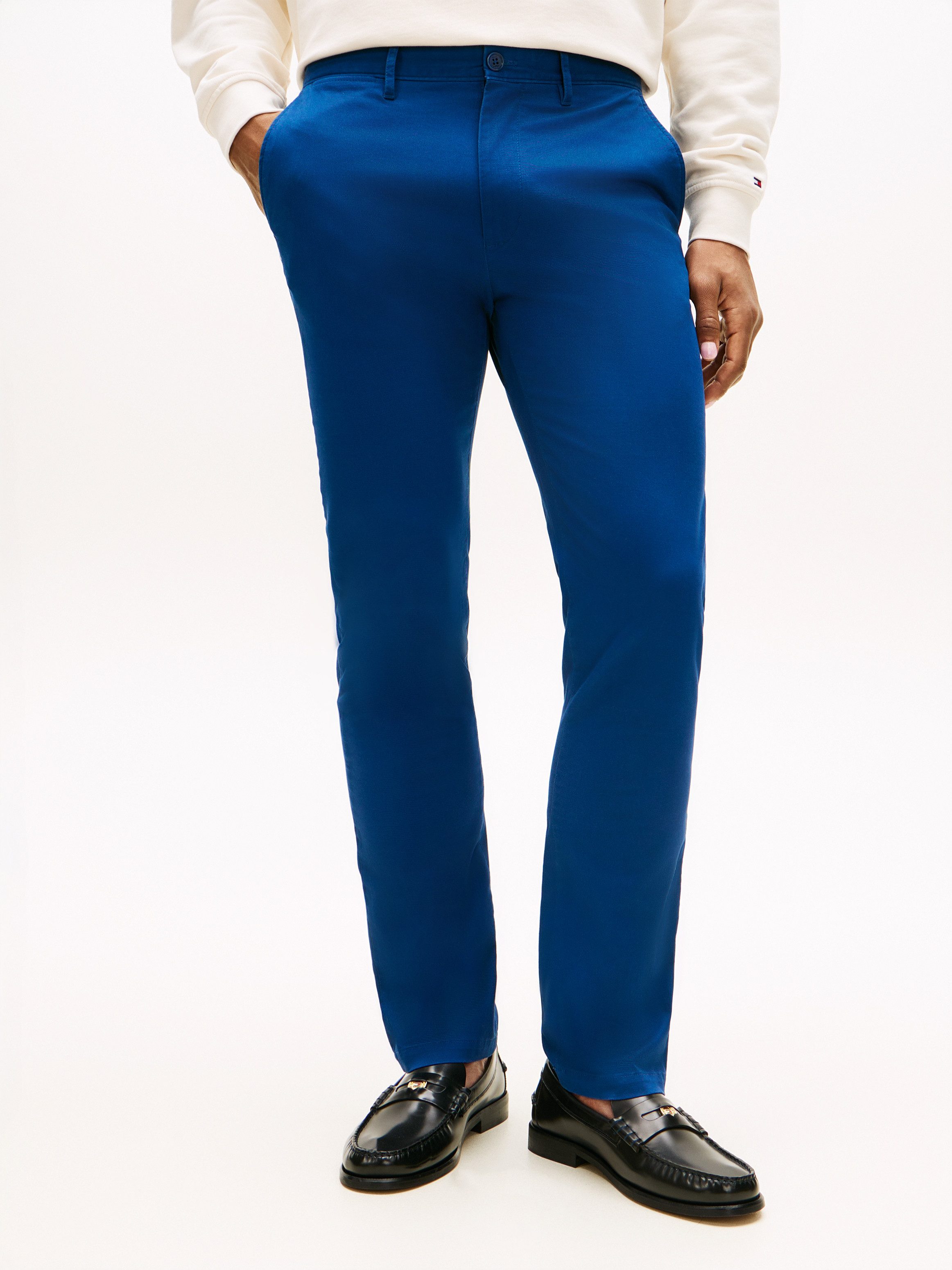 Tommy Hilfiger Chinohose DENTON ESSENTIAL Gerades Bein, Schlichte Optik günstig online kaufen