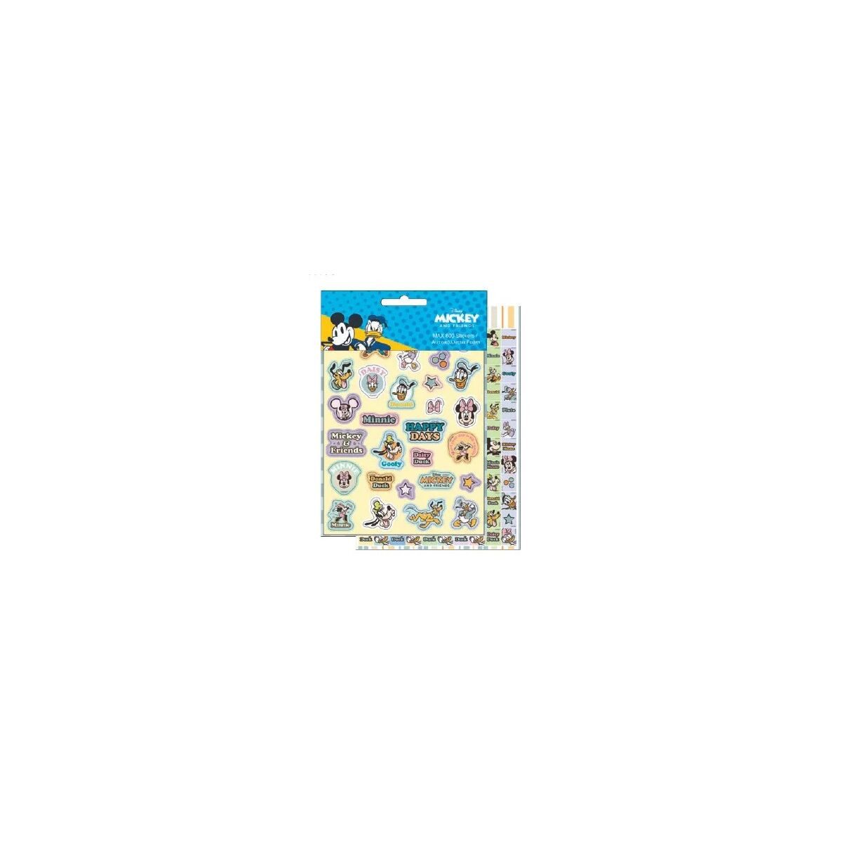 Disney Kreativset Disney Mickey 600-teiliger Aufklebersatz