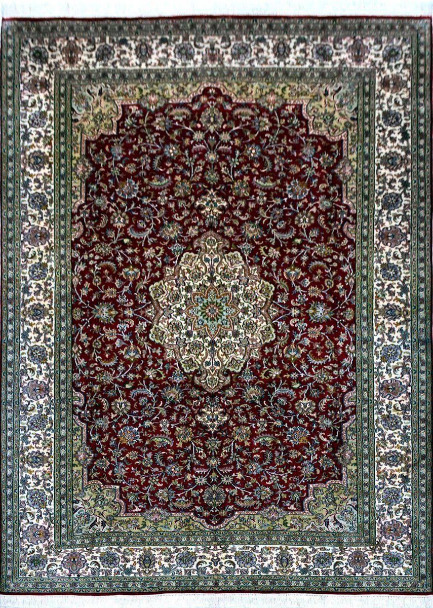 Seidenteppich KASHAN 8990 von KAYOOM - Draufsicht