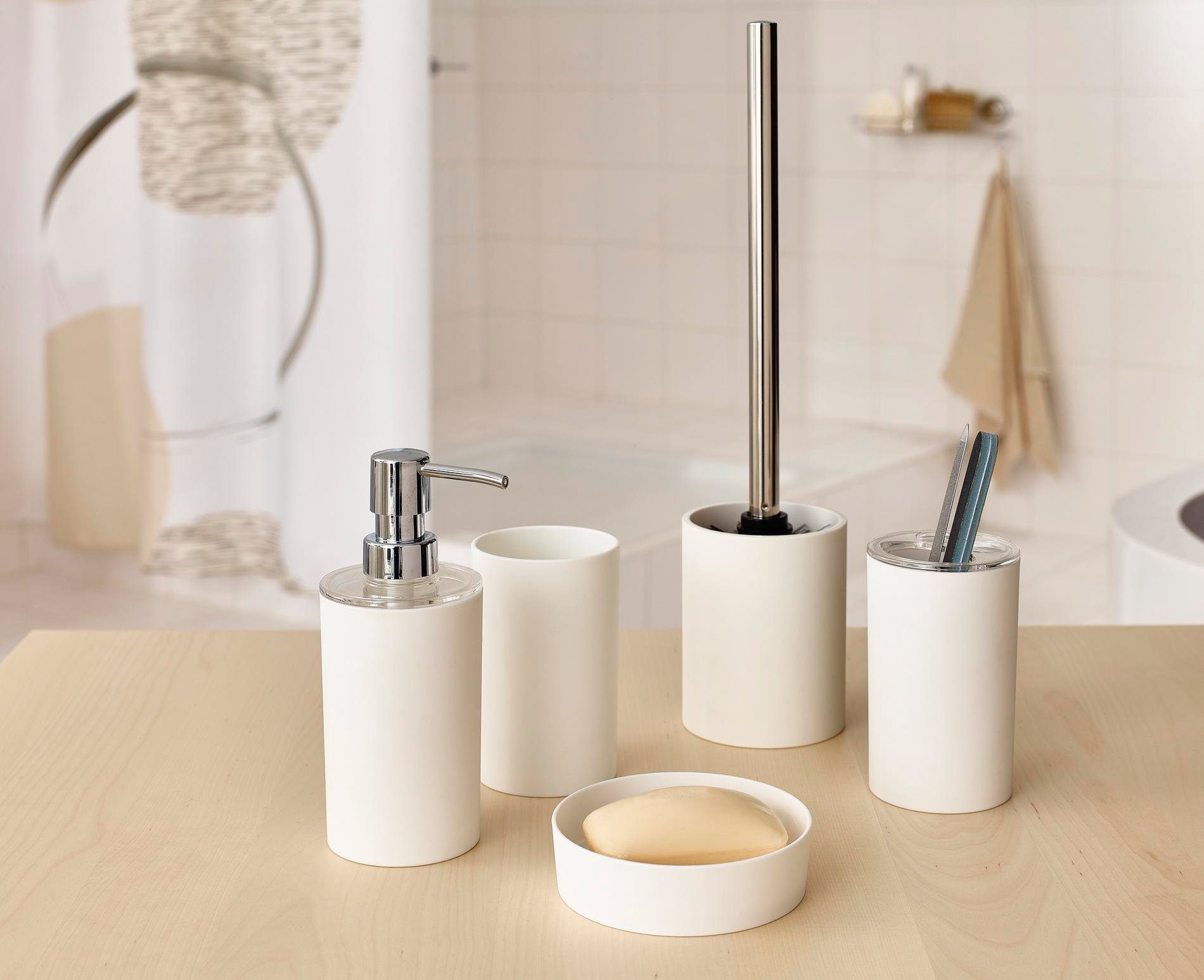 Ridder WC-Garnitur Touch, UV-beständig | Toilettenbürstenhalter
