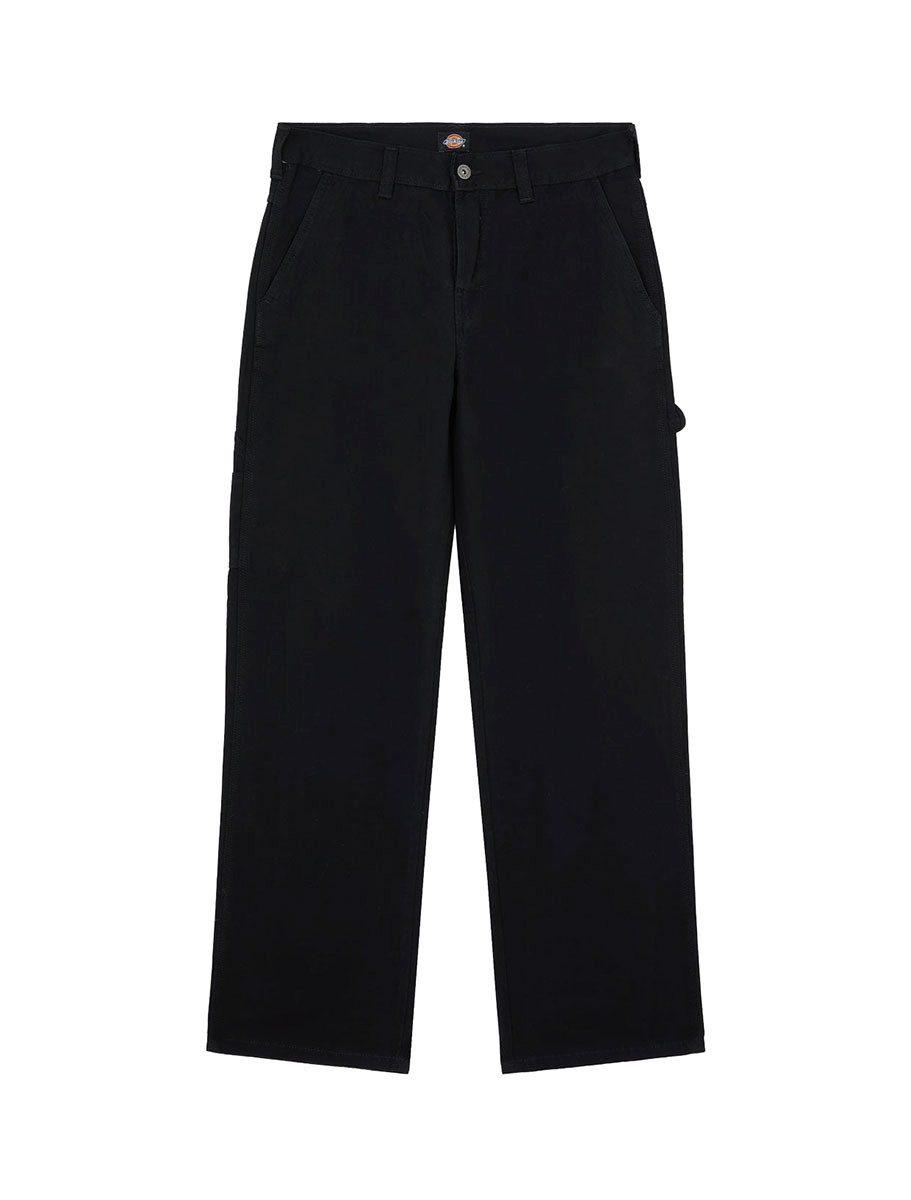 Dickies 5-Pocket-Jeans Canvas Carpenter Lighweig (1-tlg., kein Set) Gewebtes Dickies Label auf der Gesäßtasche