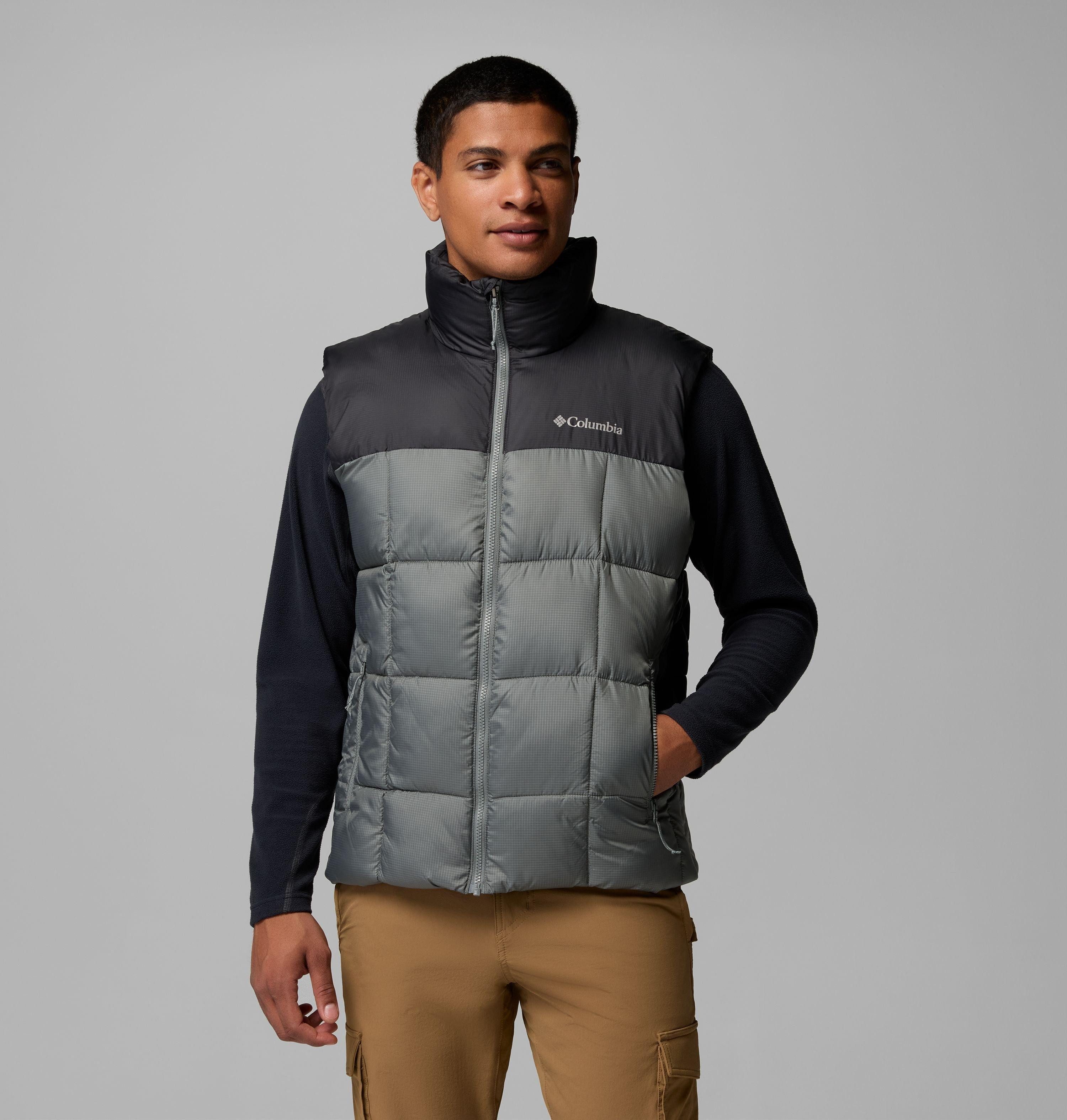Columbia Steppweste Puffect IV Vest mit wärmender Wattierung, für Trekking geeignet, aus Polyester