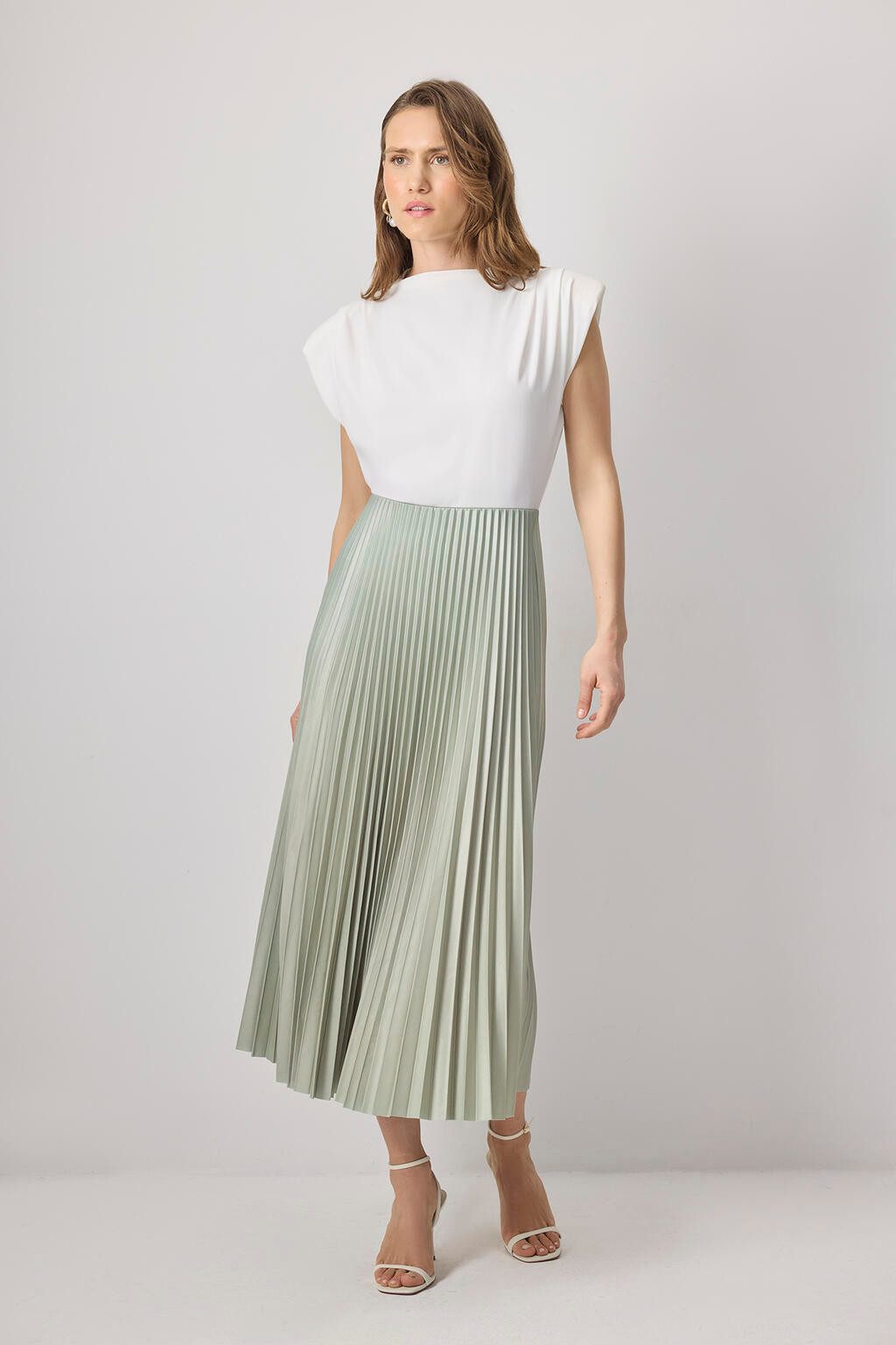touche prive Faltenrock Elastisch Taille Maxi günstig online kaufen