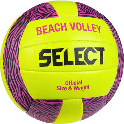 Select Fußball Beach Volleyball gelb pink schwarz