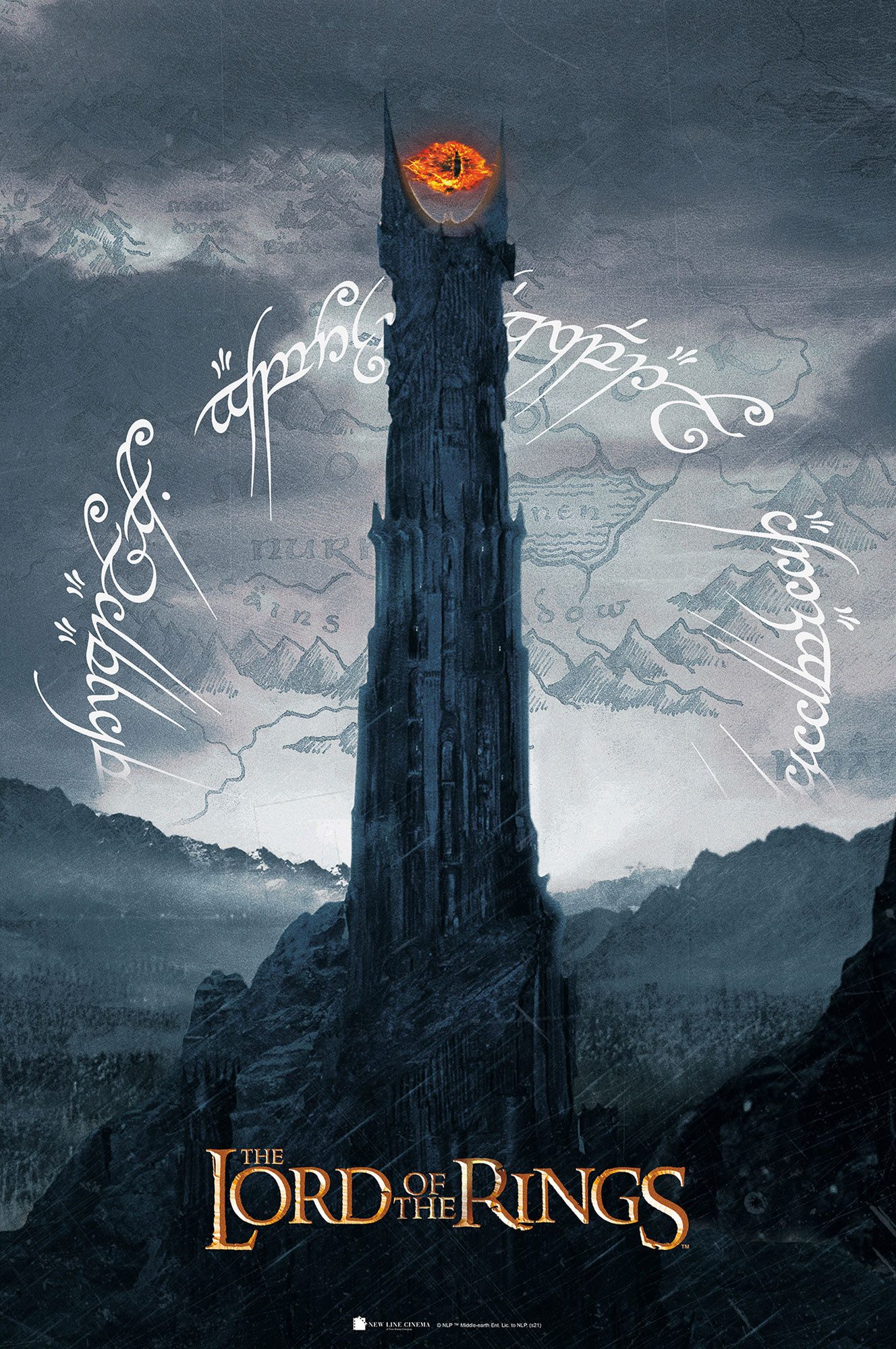 Poster Lord of the Rings, The - Плакат - Sauron Tower