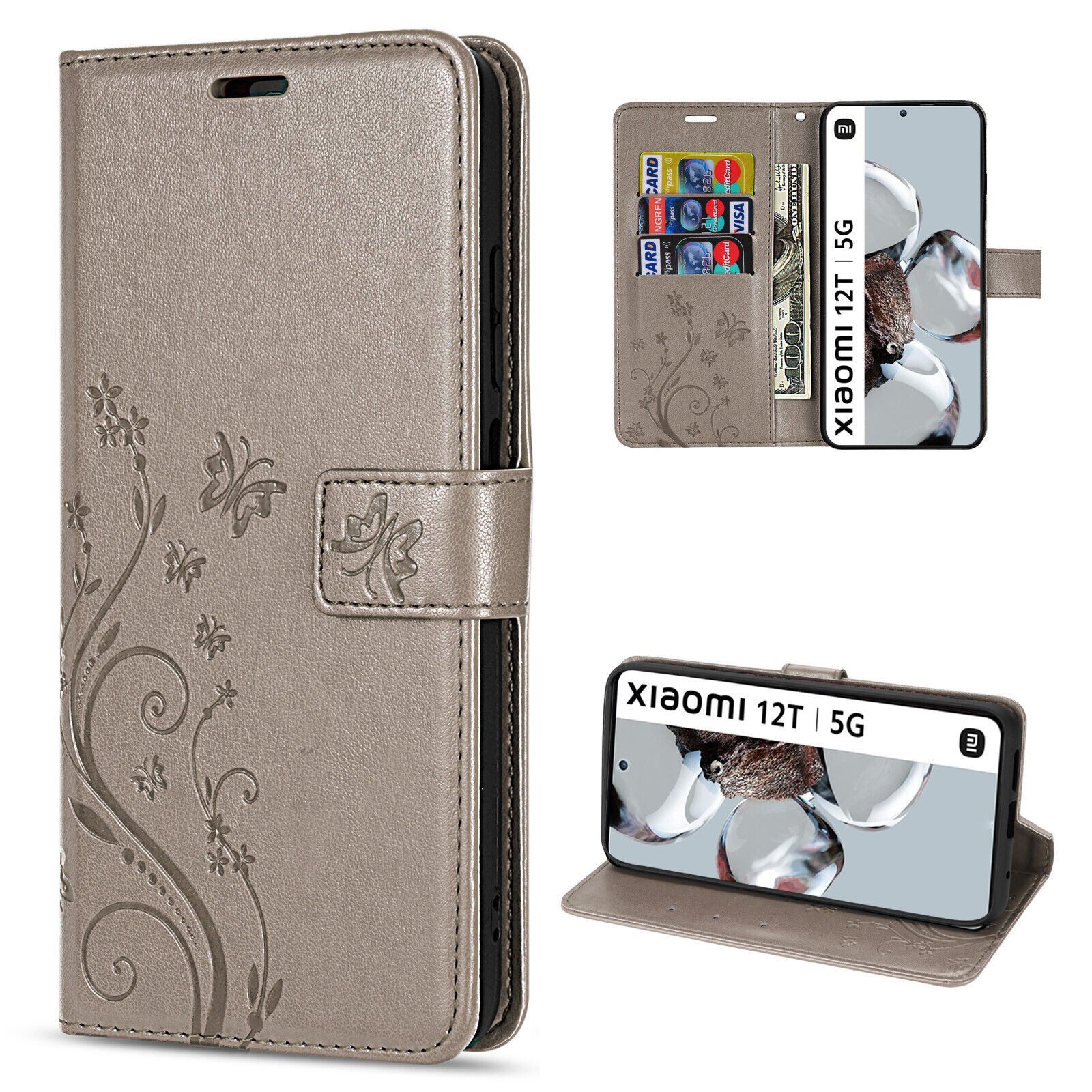 Handyhülle Handytasche für Xiaomi 12T / 12T Pro Klapphülle