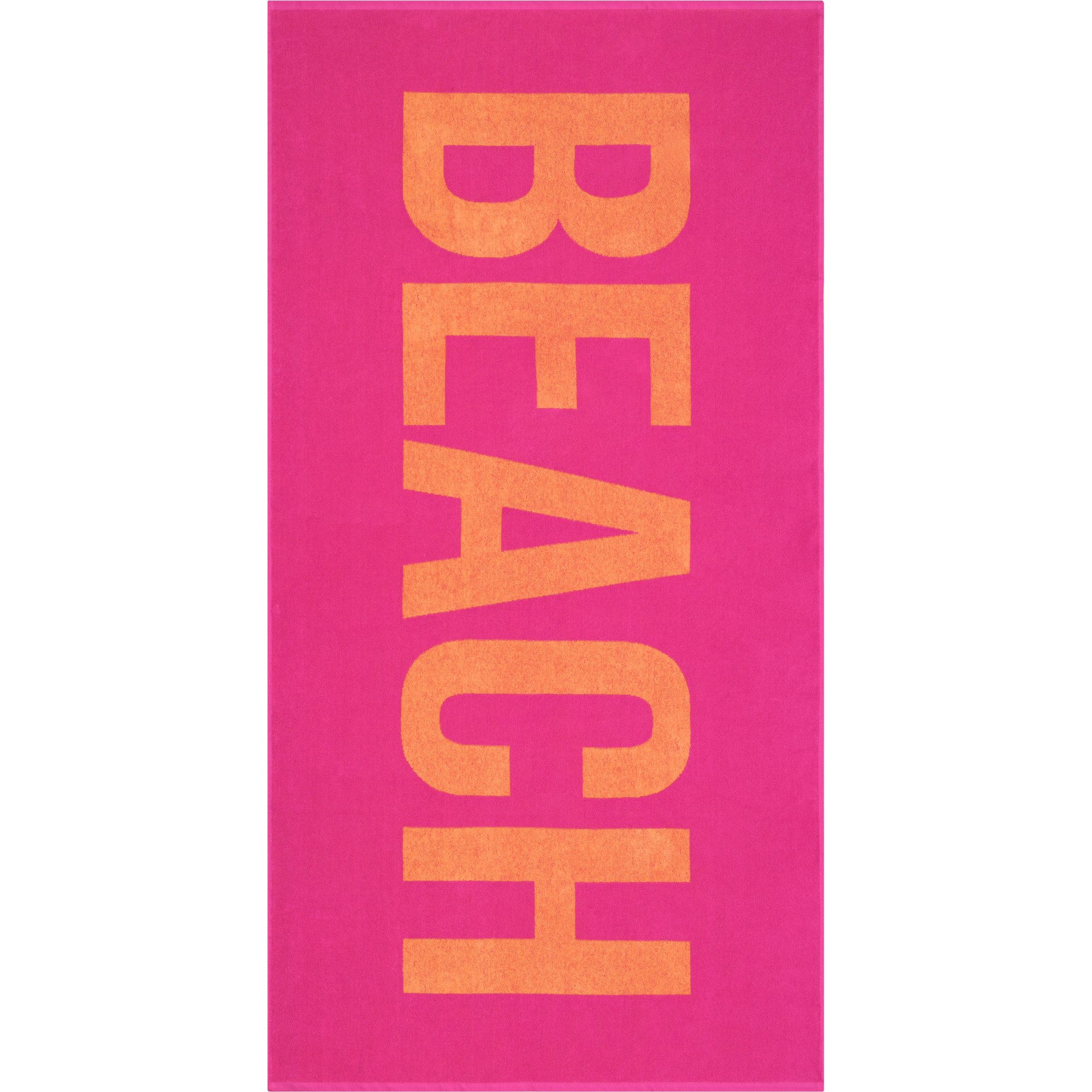 Cawö Home Strandtücher Beach 5580 Velours, 100% Baumwolle (1-St)
