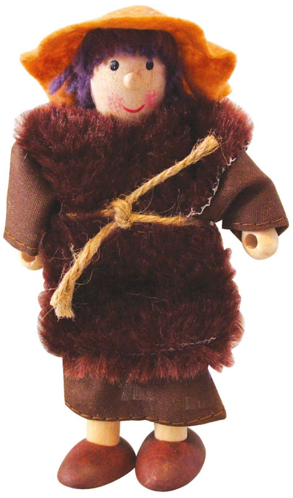 Winzlinge Biegepuppe Hirte - Dunkles Fell (1-tlg)