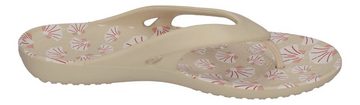 Crocs Kadee Graphic Flip 204231-1LI Zehentrenner Winter White Multi