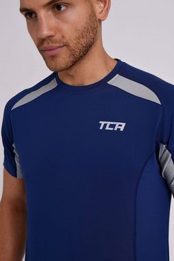 TCA Funktionsunterhemd TCA Herren Sportshirt Kurzarm Quickdry - Blau, XXL