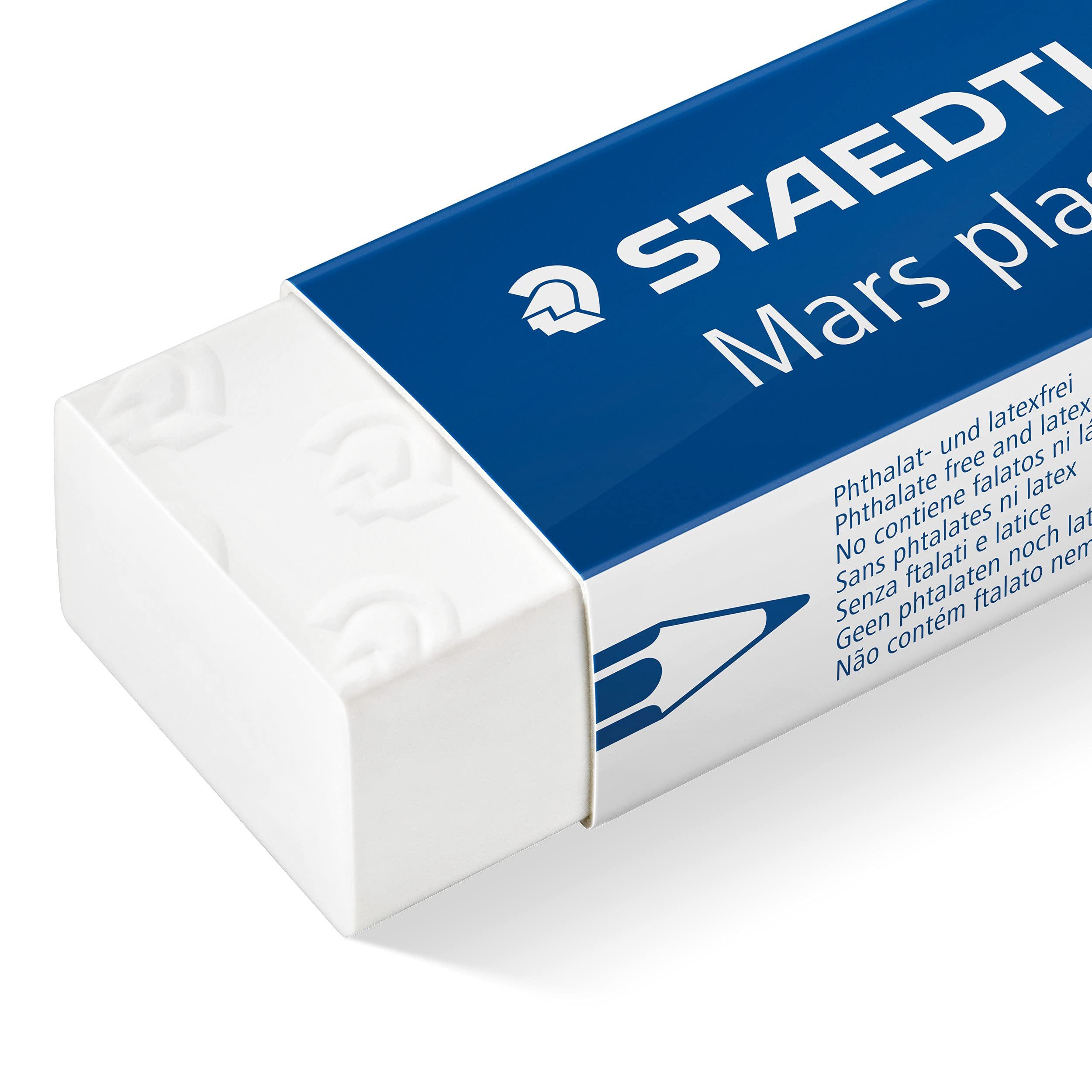STAEDTLER Radiergummi Radiergummi-Set, 4 Stück, Premium-Qualität, geringe Krümelbildung, Erstklassige Radierergebnisse, kein Abfärben, alterungsbeständig