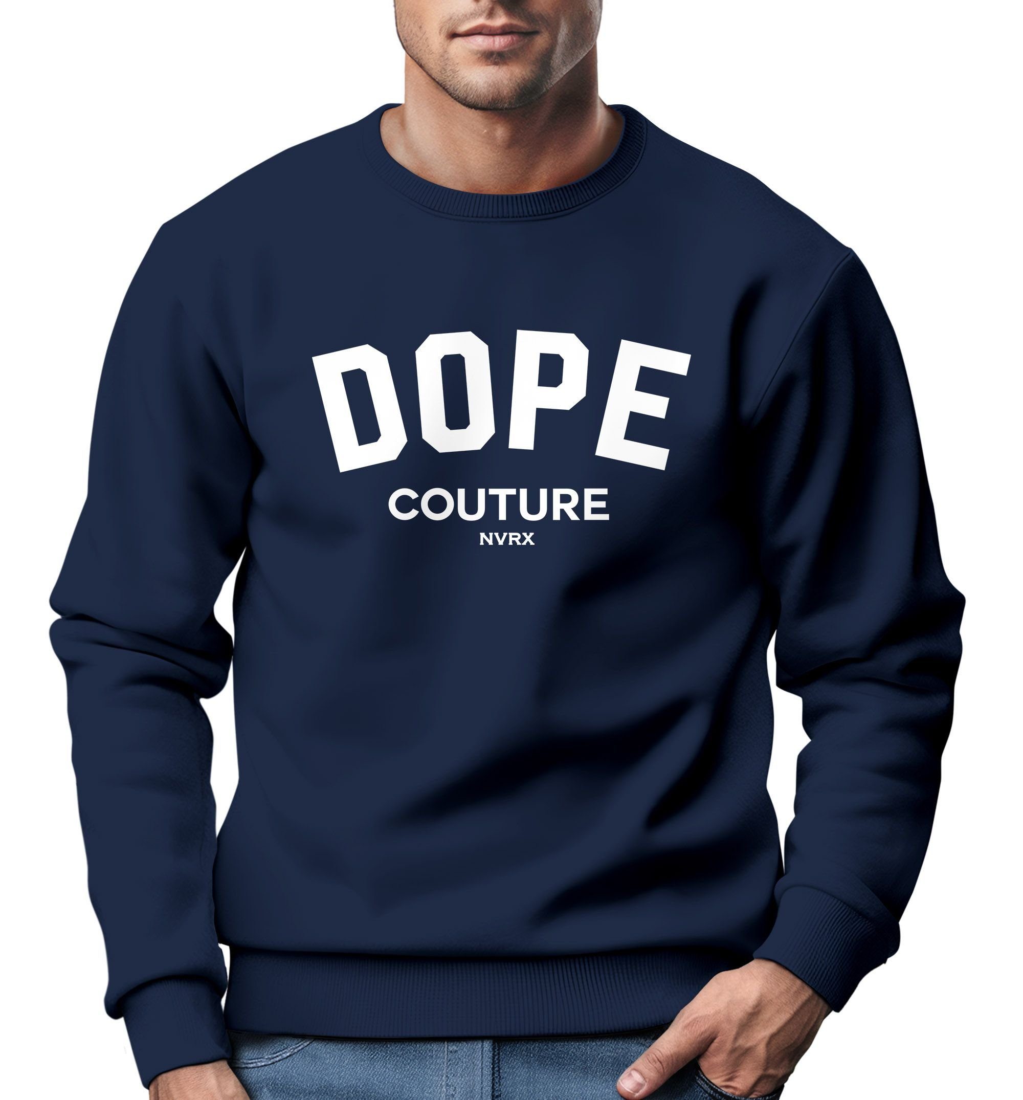 Sweatshirt Sweatshirt Herren DOPE COUTURE Rundhals-Pullover Neverless®