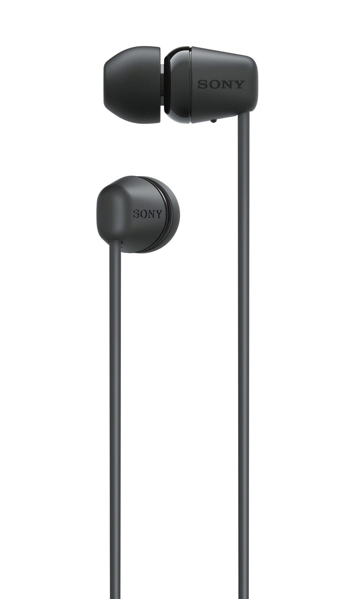 Sony In-Ear Kopfhörer In-Ear-Kopfhörer schwarz WI-C100 (Sprachsteuerung)