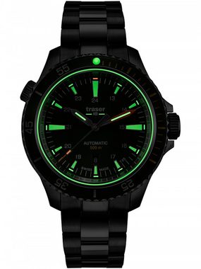 Automatikuhr Traser H3 110325 P67 Diver Automatik Green Special Set 46mm 50ATM