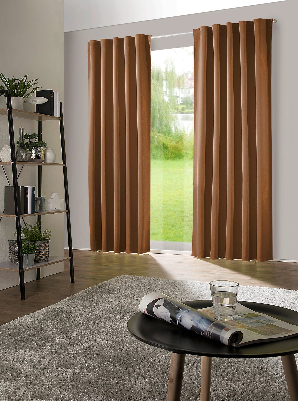 heimtexland Verdunkelungsvorhang Thermo Verdunklungsgardine Deko Gardine Vo günstig online kaufen