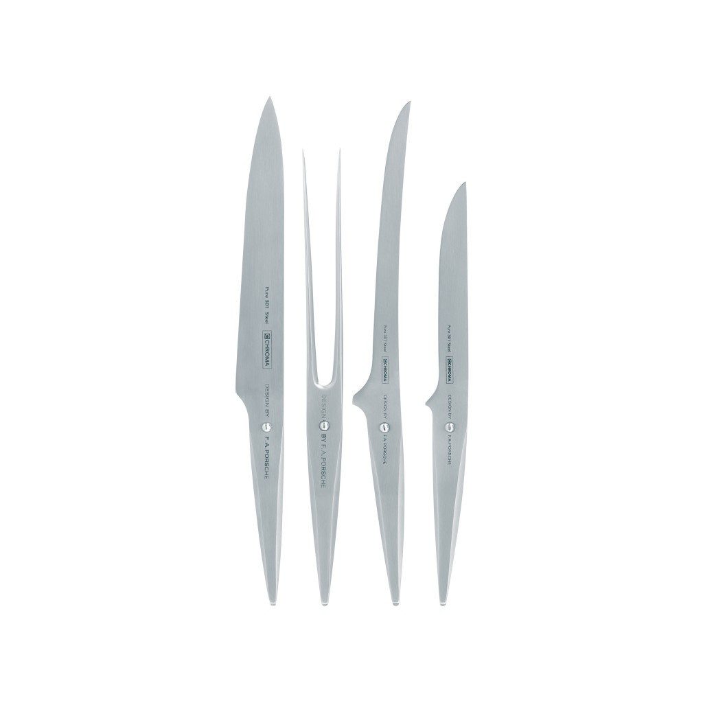 CHROMA Messer-Set type 301 Messerset: P-05 + P-17 + P-07 + P-08 (Spar-Set, 4-tlg)