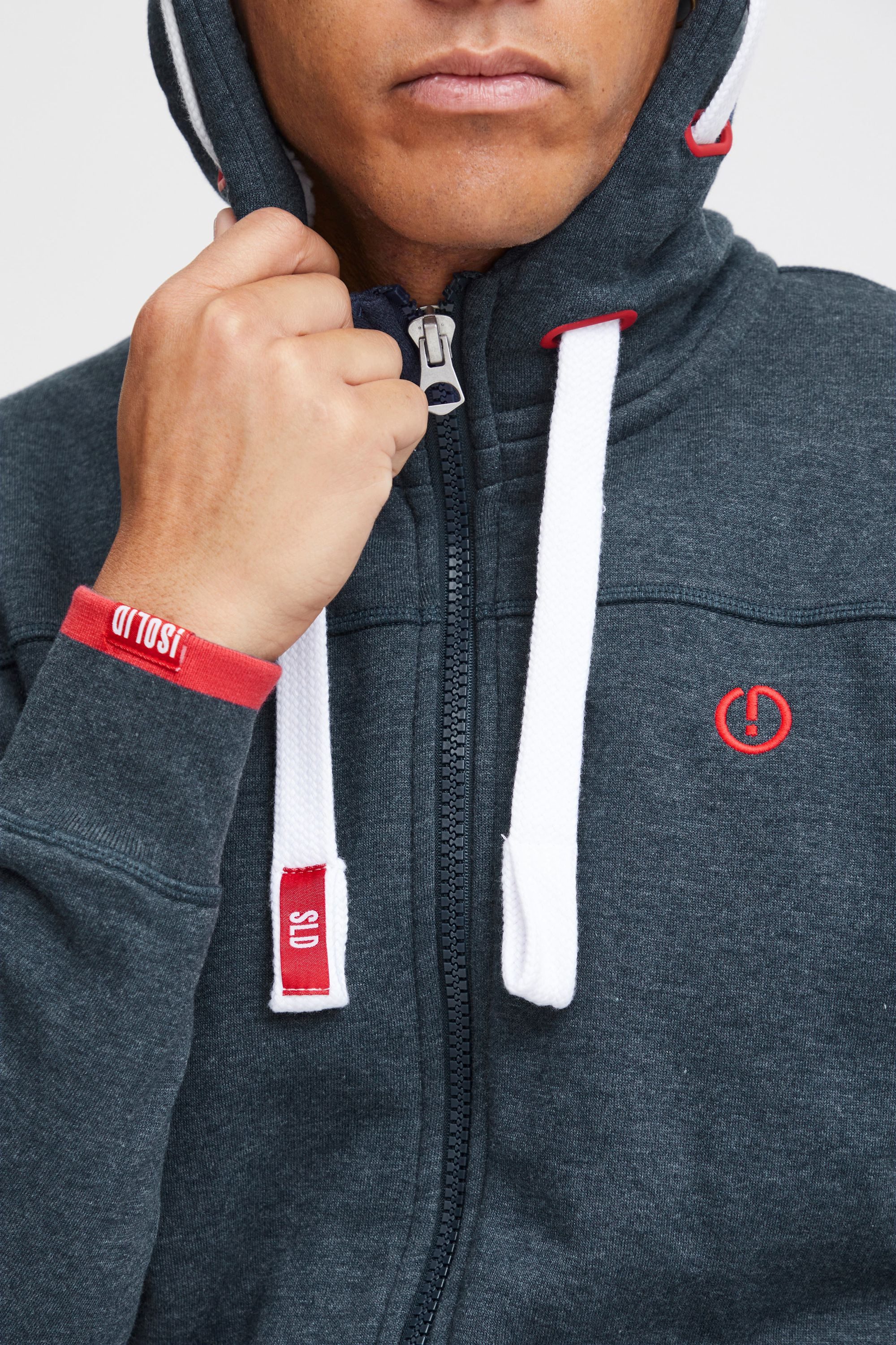 !Solid Sweatjacke SDBenjaminZip Sweatshirtjacke mit gefütterter Kapuze