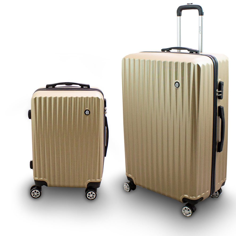 Barut Trolleyset Barut Reisekofferset 2-teilig M + XL Modell General Champagne, (Set, 2 tlg., MS-17303)