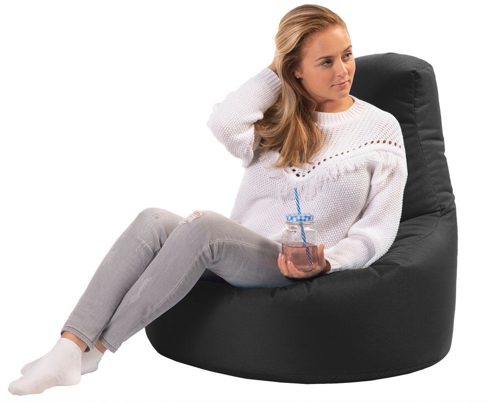 Sitzsack Gaming Sitzsack XXL mit Styropor Füllung für Kinder & Erwachsene