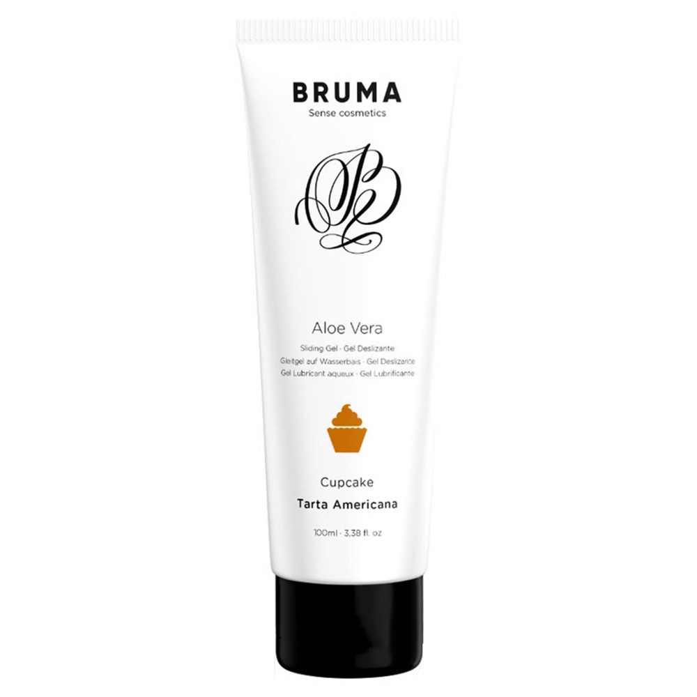 BRUMA Gleitgel Aloe Vera - American Cake, Tube mit, 1-tlg., aromatisiert, mit Aloe Vera und Kuchen-Geschmack