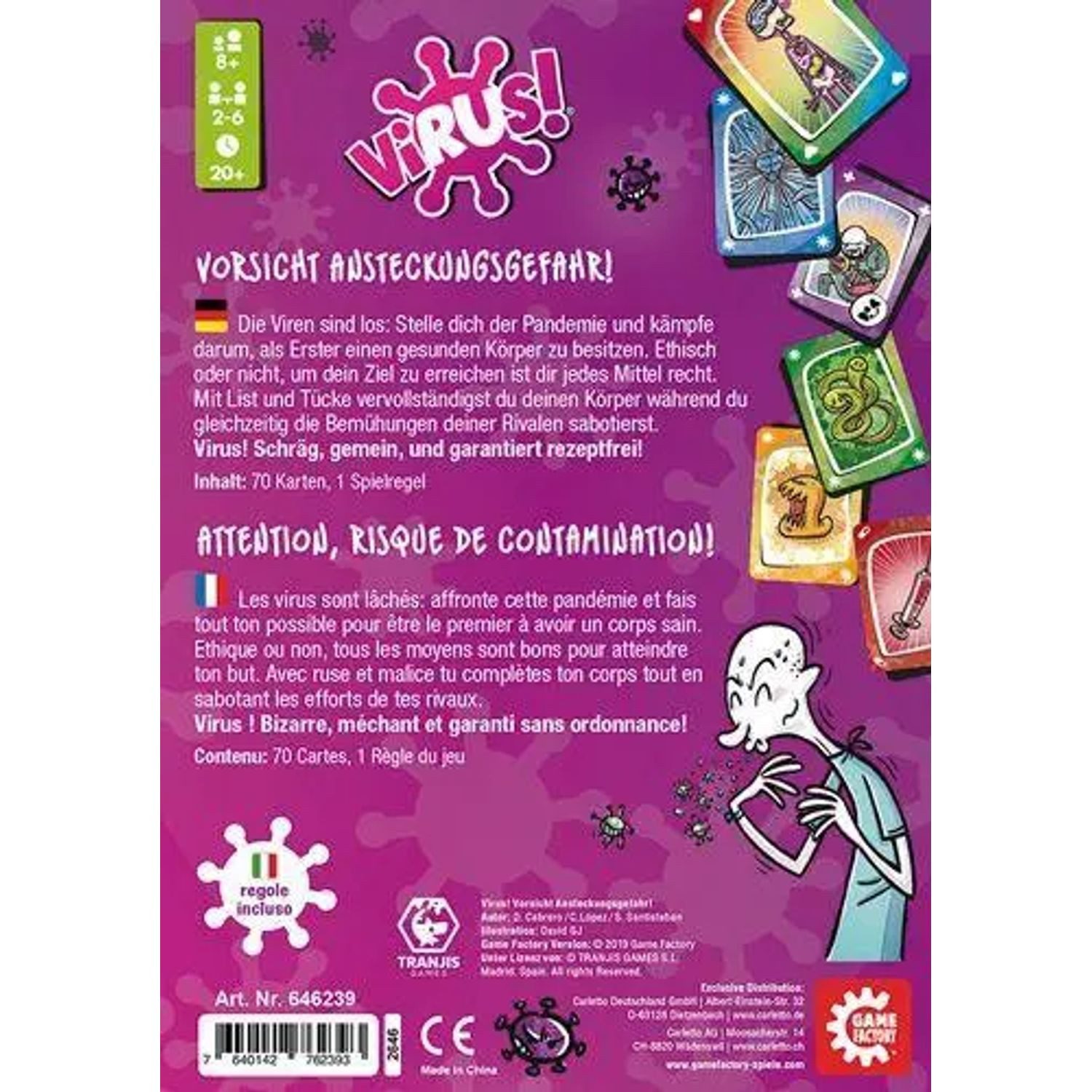 BrainBox Spiel Virus!