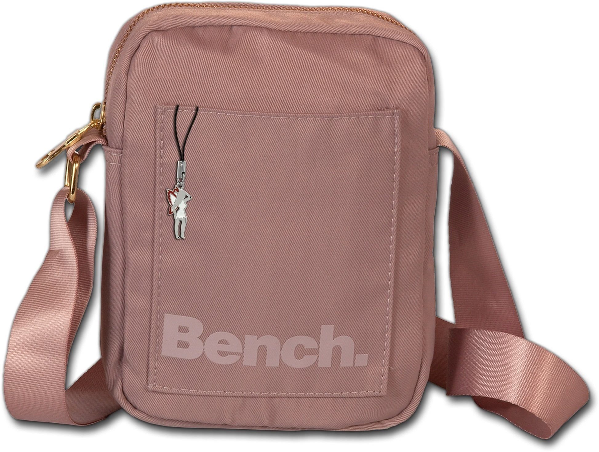 Bench. Umhängetasche Bench sportliche MiniBag Umhängetasche, Damen, Jugend  Tasche aus Nylon, Größe ca. 14cm in rosa