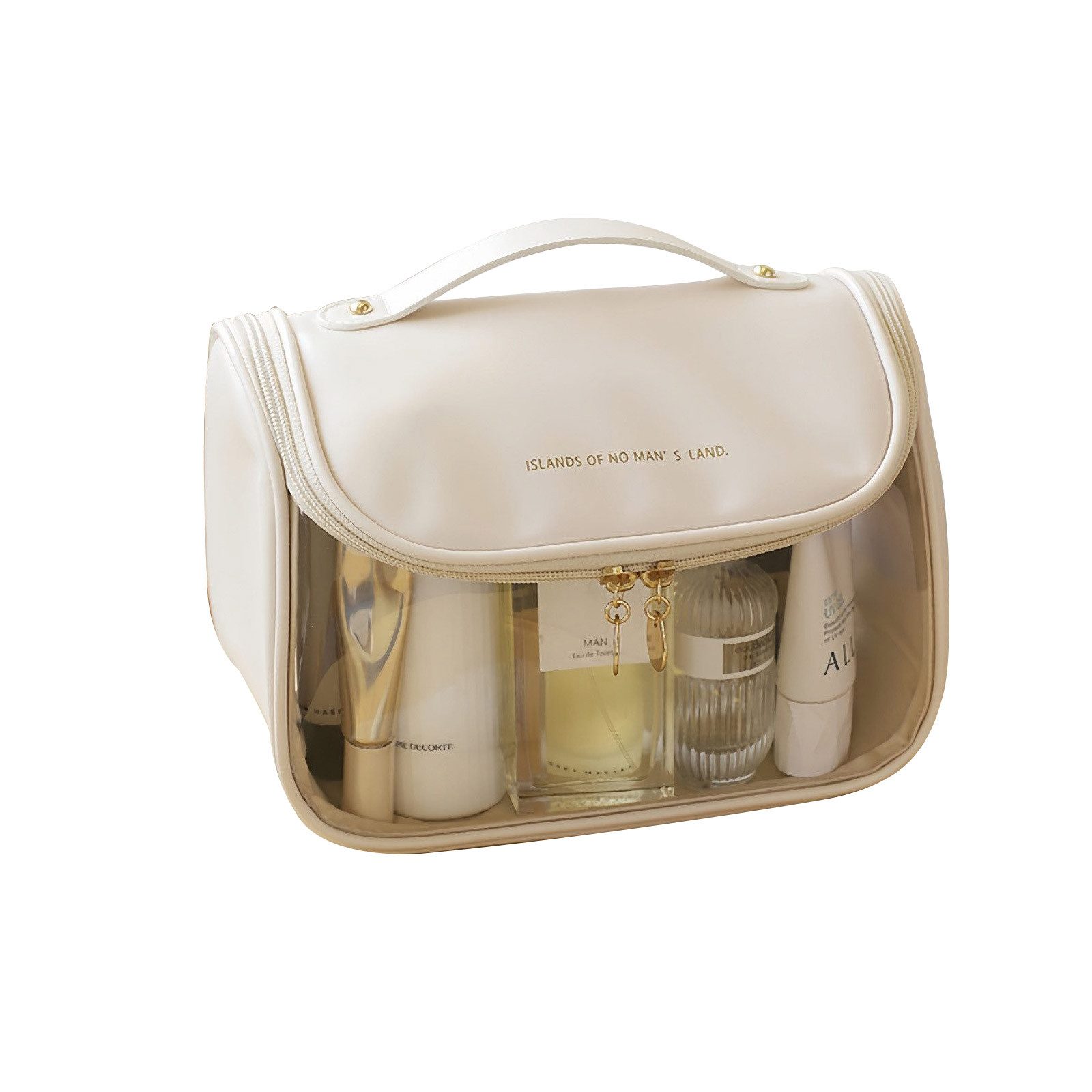 Kosmetiktasche Kosmetiktasche Transparente wasserdichte Kulturtasche