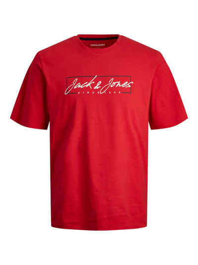 Jack & Jones PlusSize Kurzarmshirt JJZURI TEE SS CREW NECK PLS