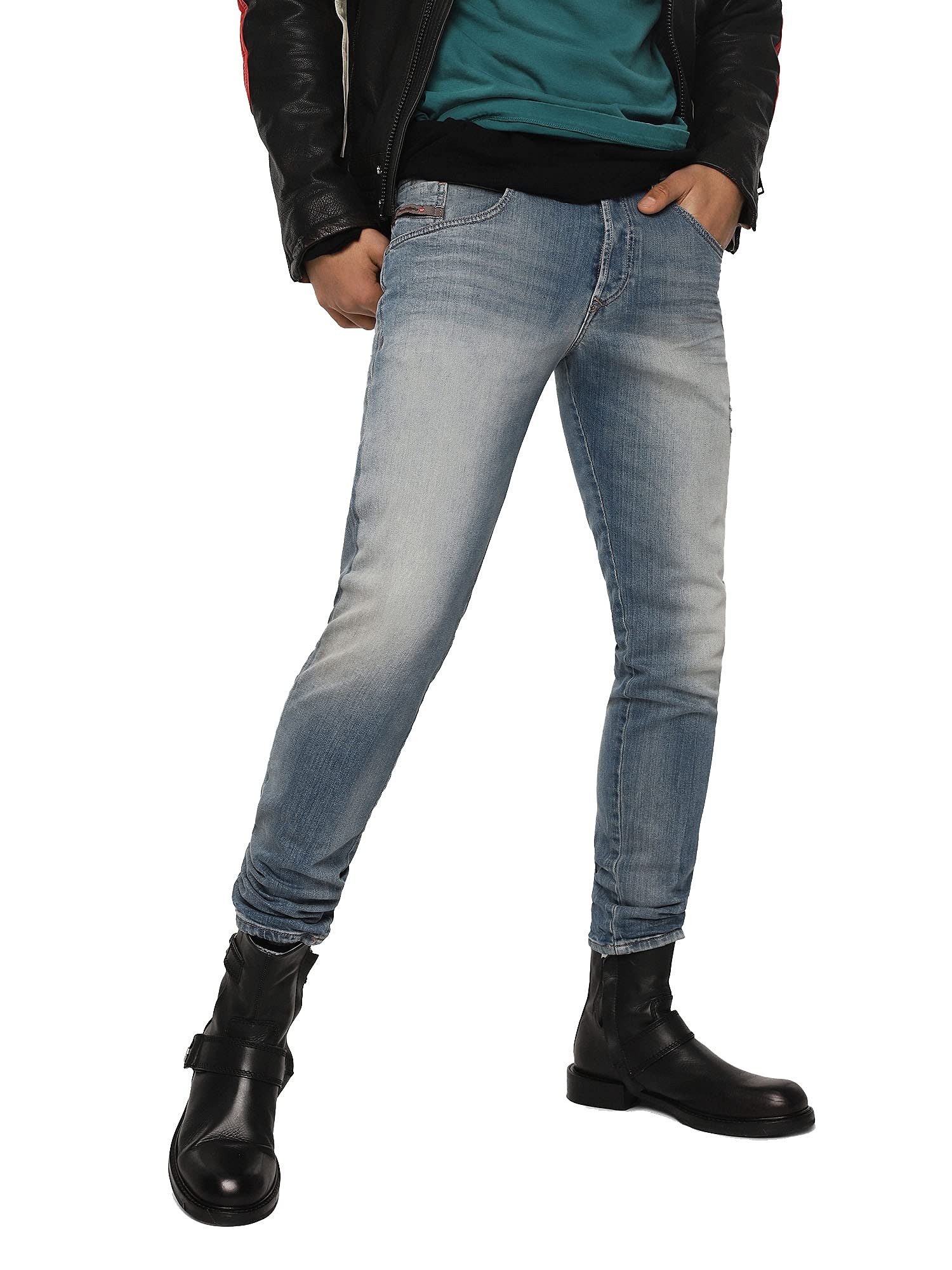 Diesel Tapered-fit-Jeans Diesel Bazer 081AP Herren günstig online kaufen