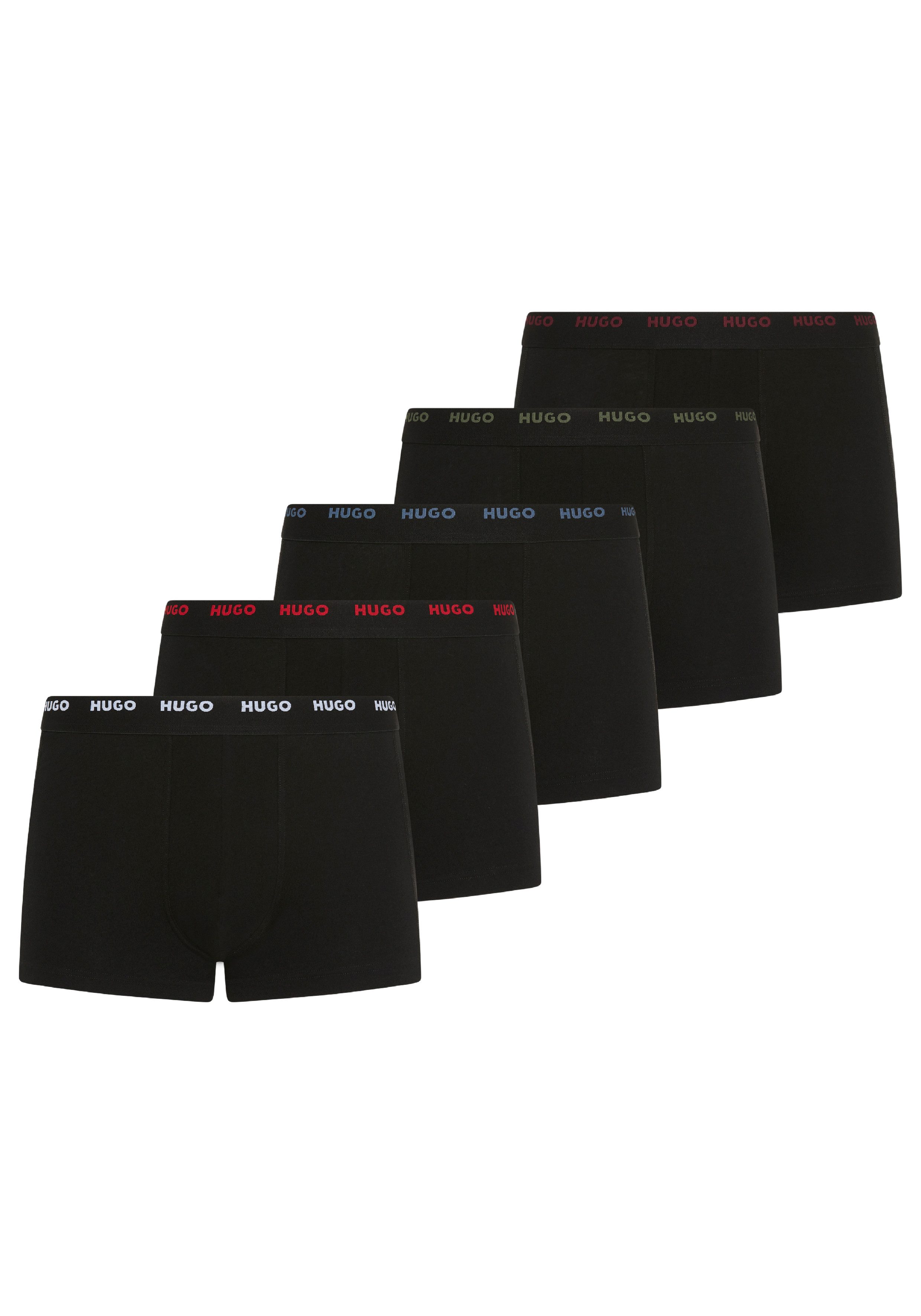 HUGO Trunk FIVE PACK (Packung, 5-St., 5er-Pack) mit HUGO Schriftzug