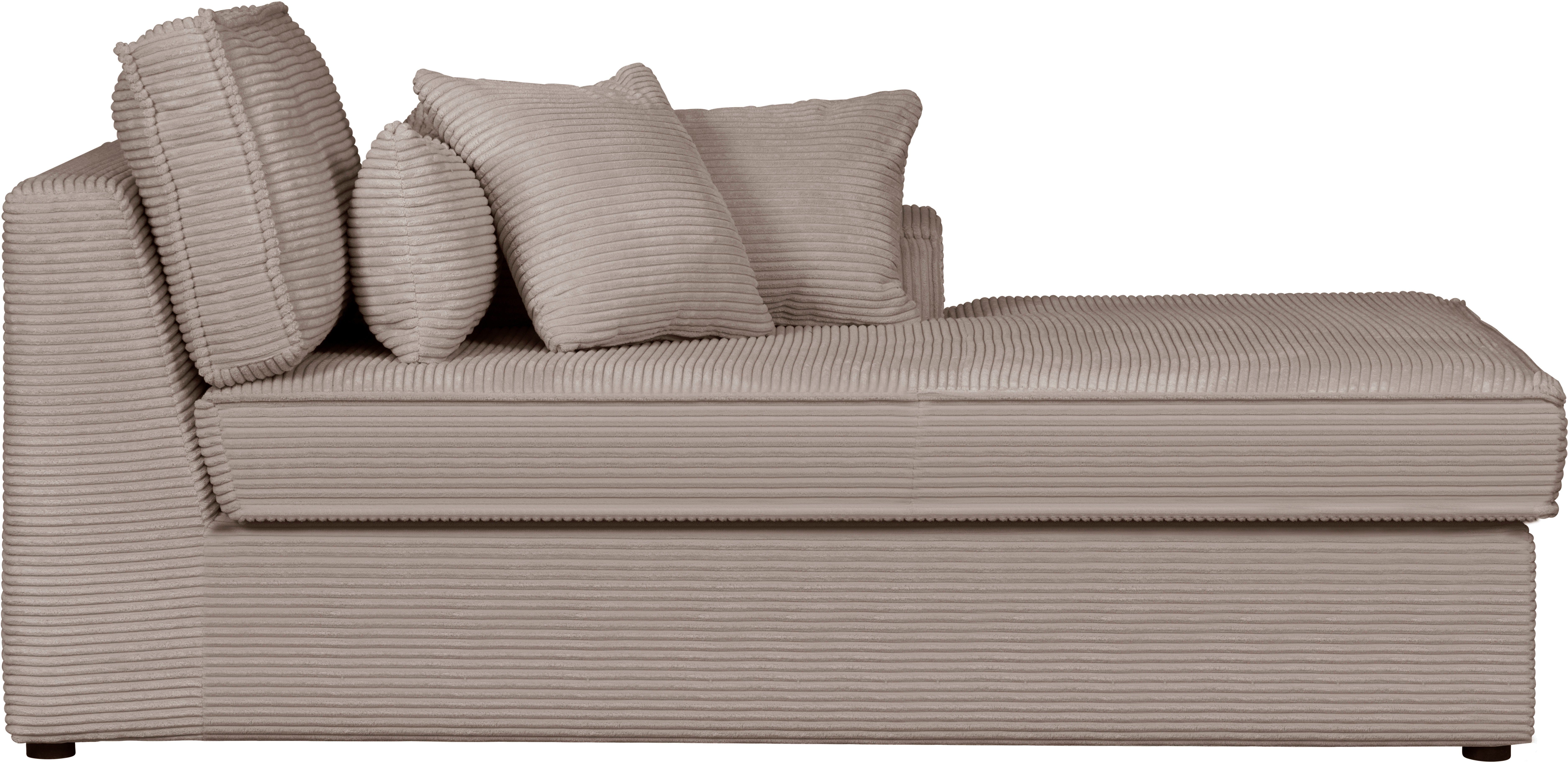 OTTO home Ottomane Florid, einzeln stellbar oder als Teil eines Modulsofas, auch in Cord