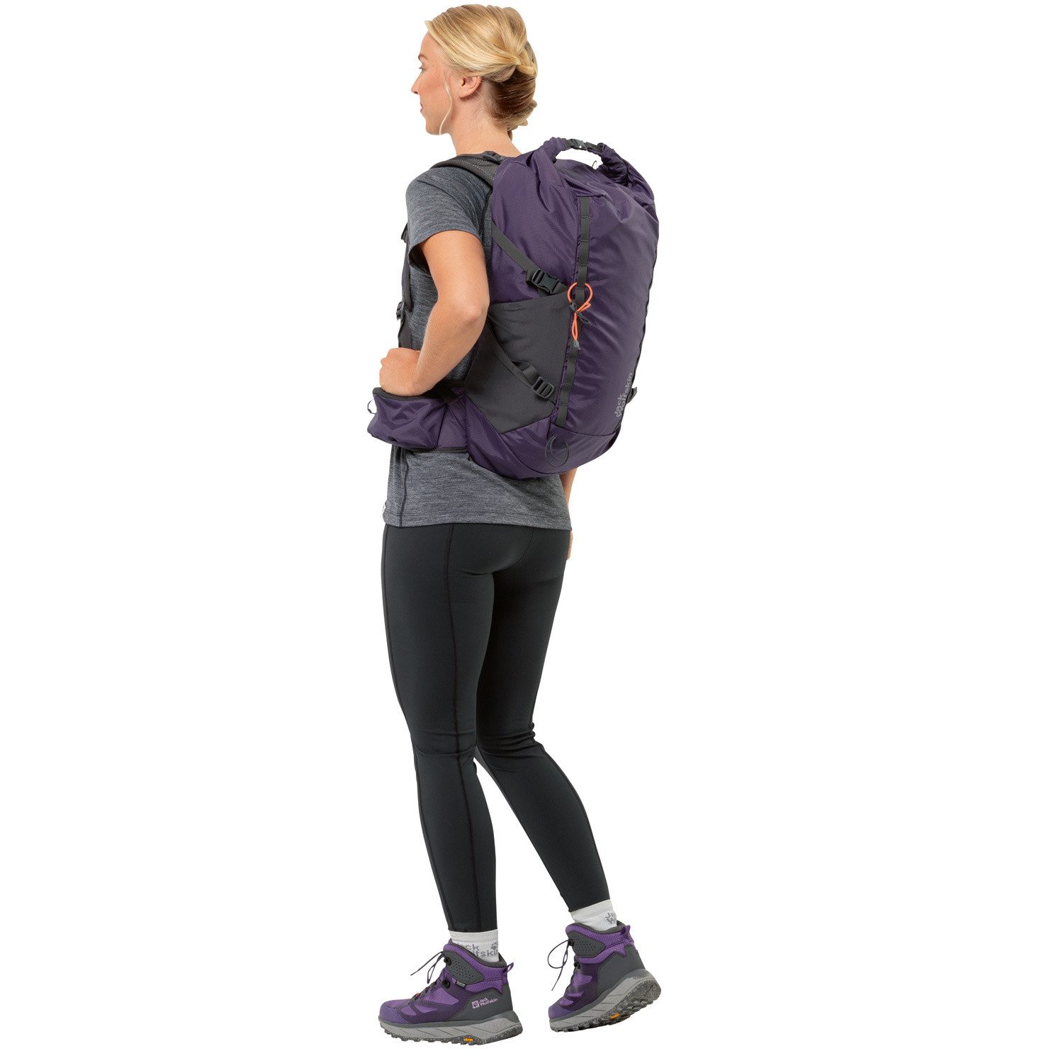 Jack Wolfskin Freizeitrucksack Jack Wolfskin Wanderrucksack Cyrox Shape 30 S-L dark grape (1-tlg)